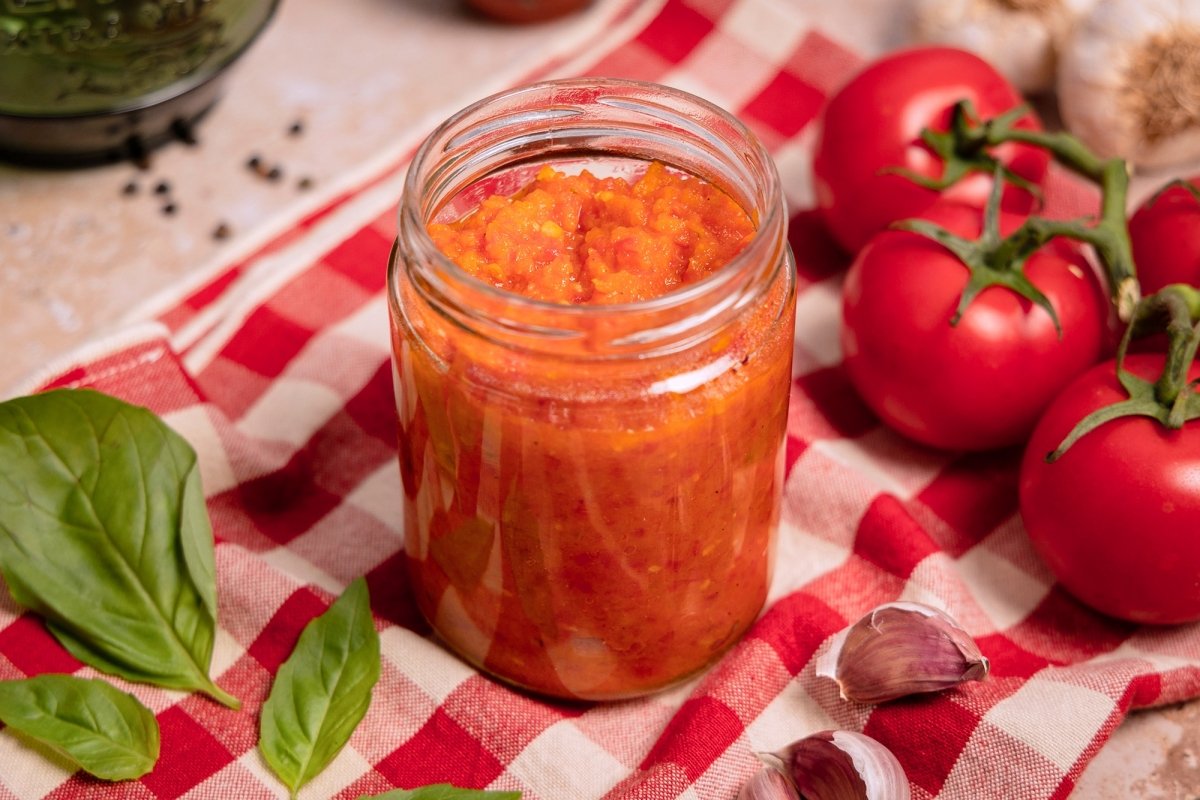 Tomate frito tradicional en Thermomix