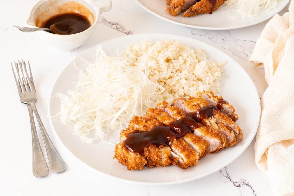 Tonkatsu de cerdo