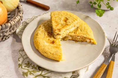 Tortilla de cebolla