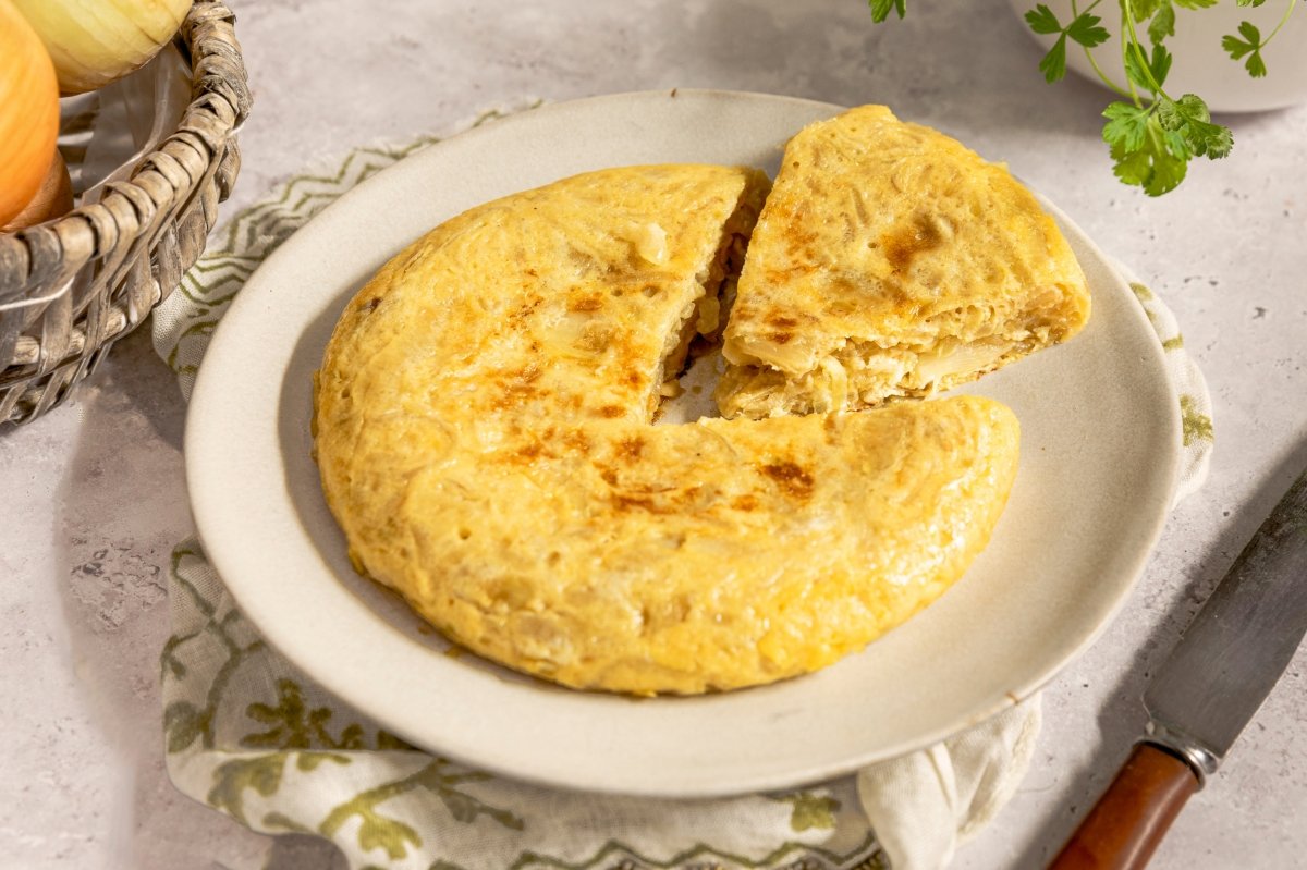 Tortilla de cebolla