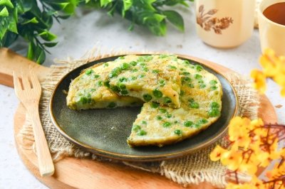 Tortilla de guisantes