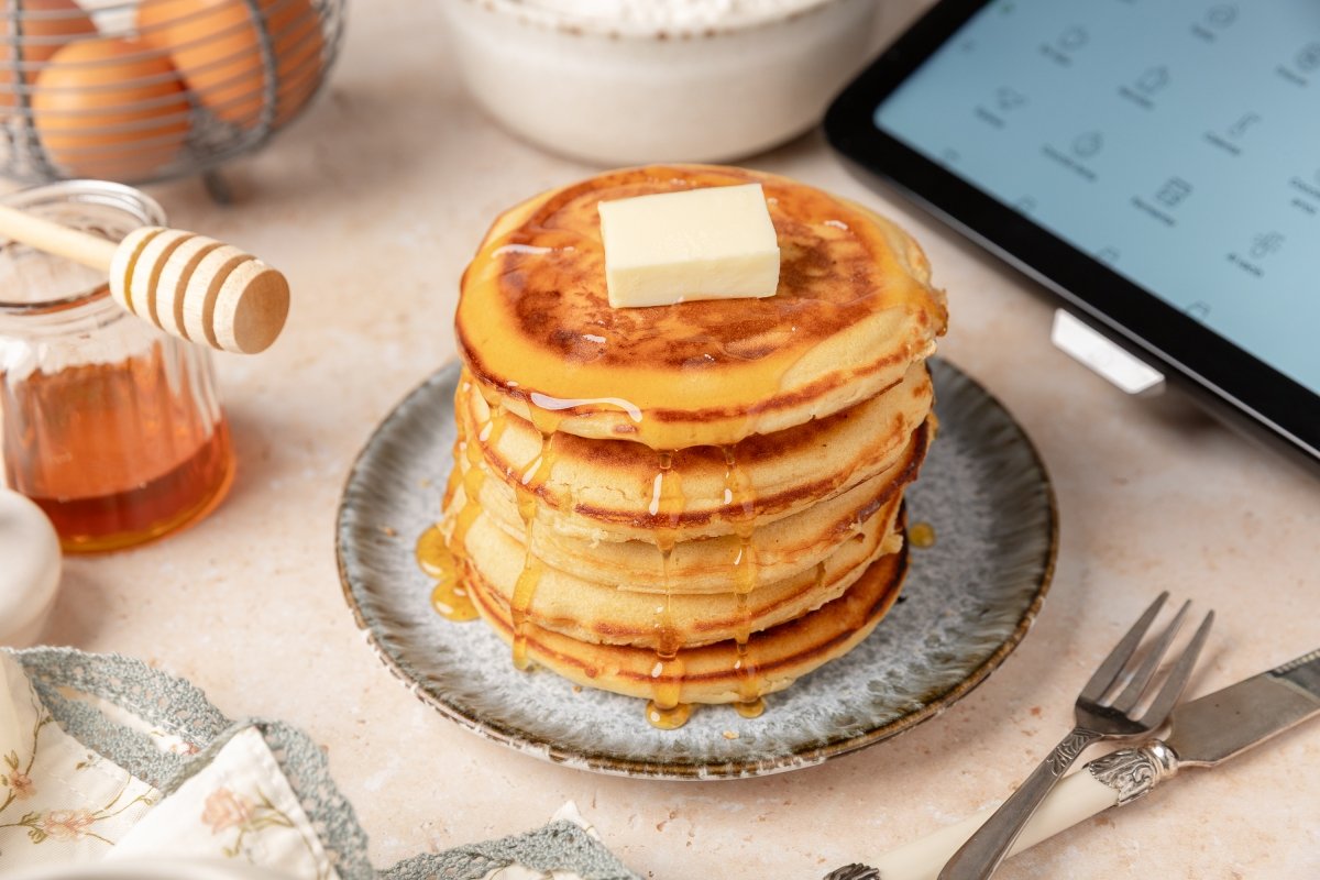 Tortitas americanas en Thermomix