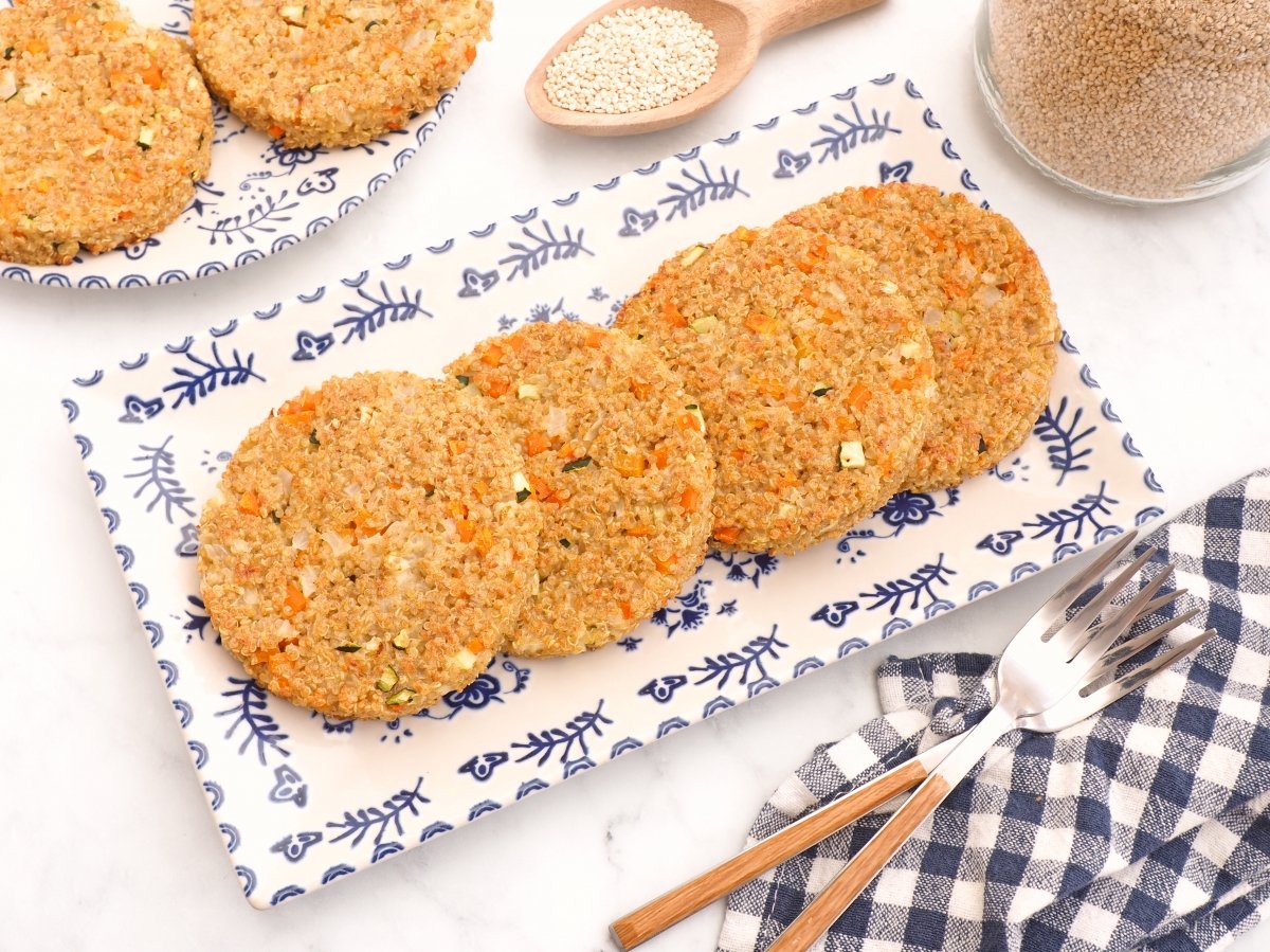 Tortitas de quinoa