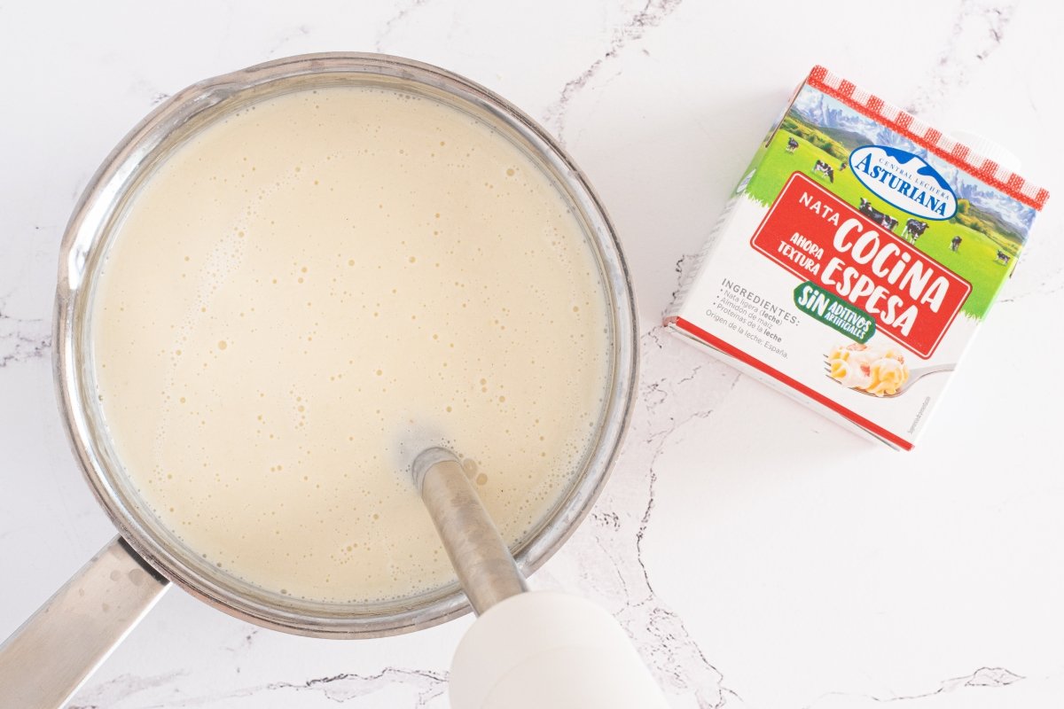 Trituramos la vichyssoise de pera