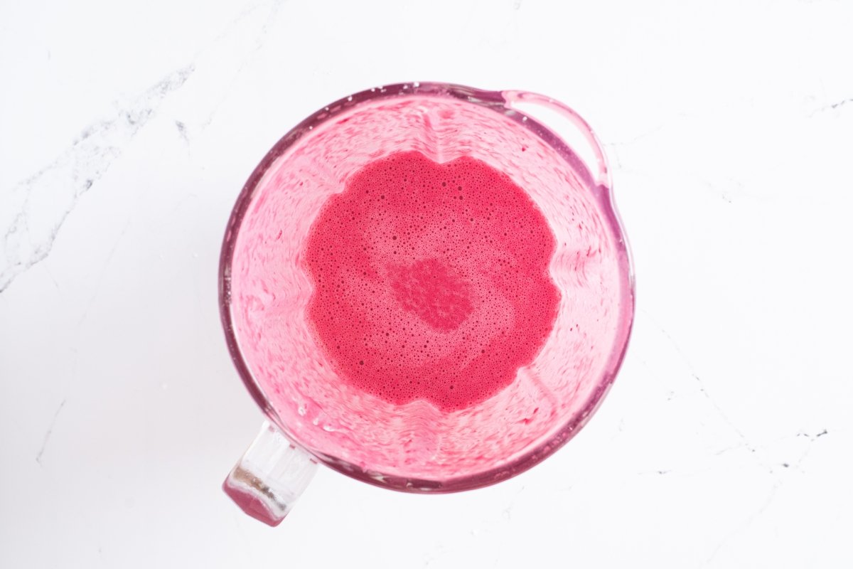 Trituramos los ingredientes de las tortitas