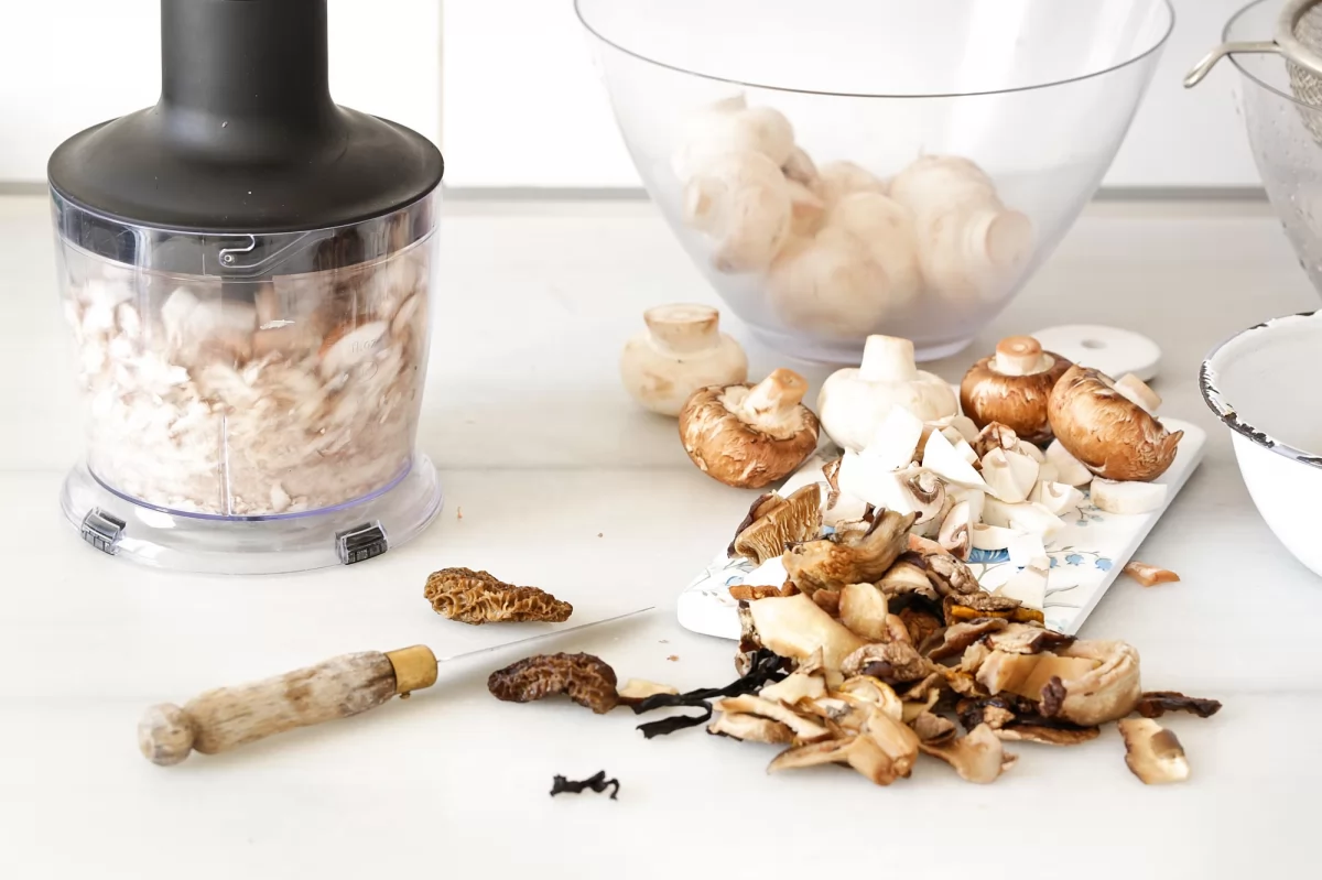 2. Elaborar la duxelles