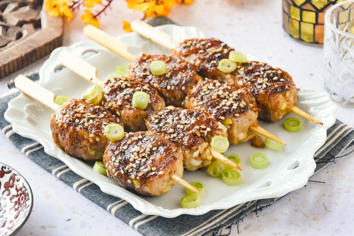 Tsukune caseros