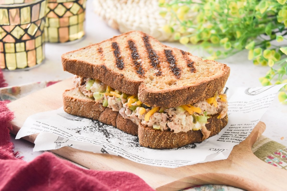 Tuna melt casero