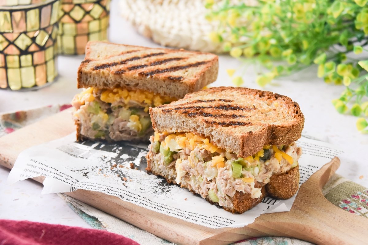 Tuna melt listo para comer