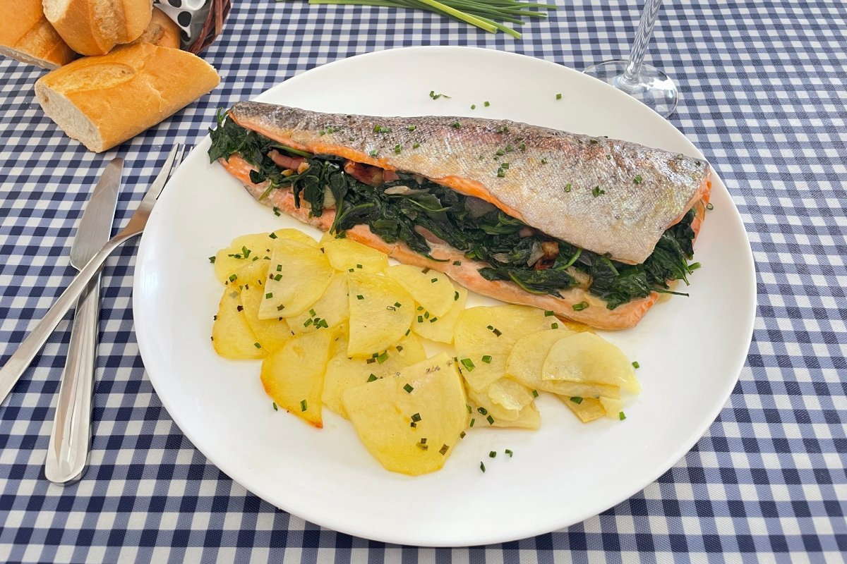 Un plato del restaurante Gofio