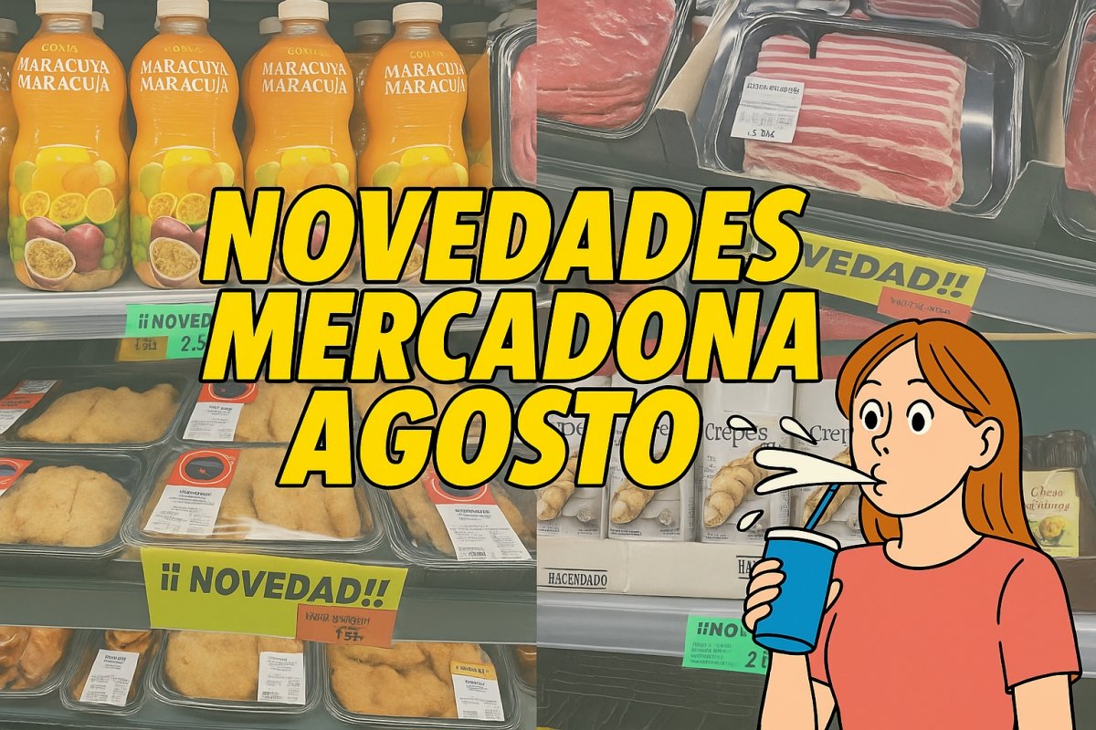 Una clienta de Mercadona sorprendida por las novedades de agosto