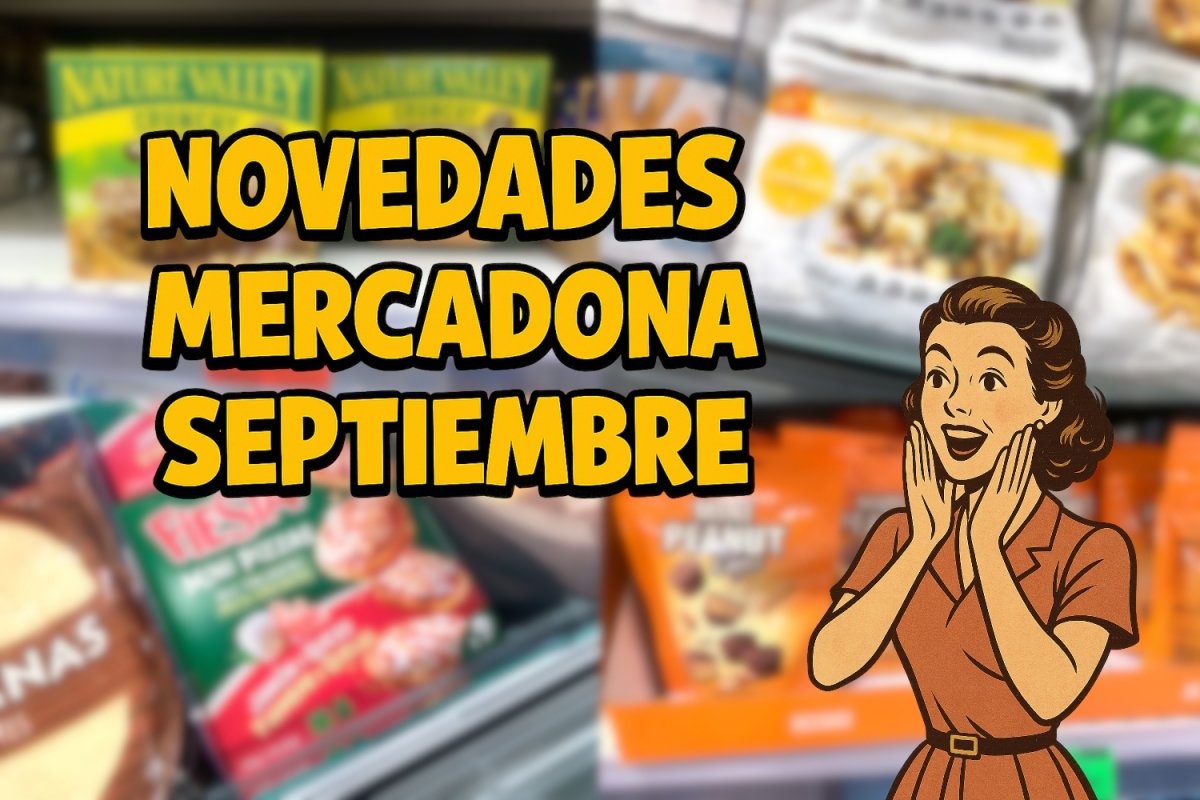 Una señora se sorprende con las novedades de Mercadona en septiembre