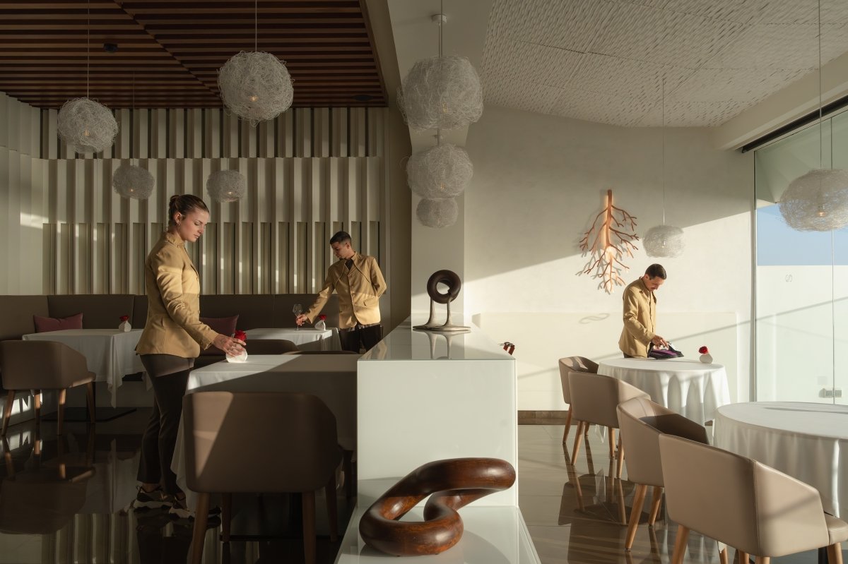 Uno de los ambientes del restaurante El Rincón de Juan Carlos
