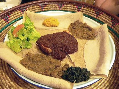 Comida etíope, ¿de qué se compone?