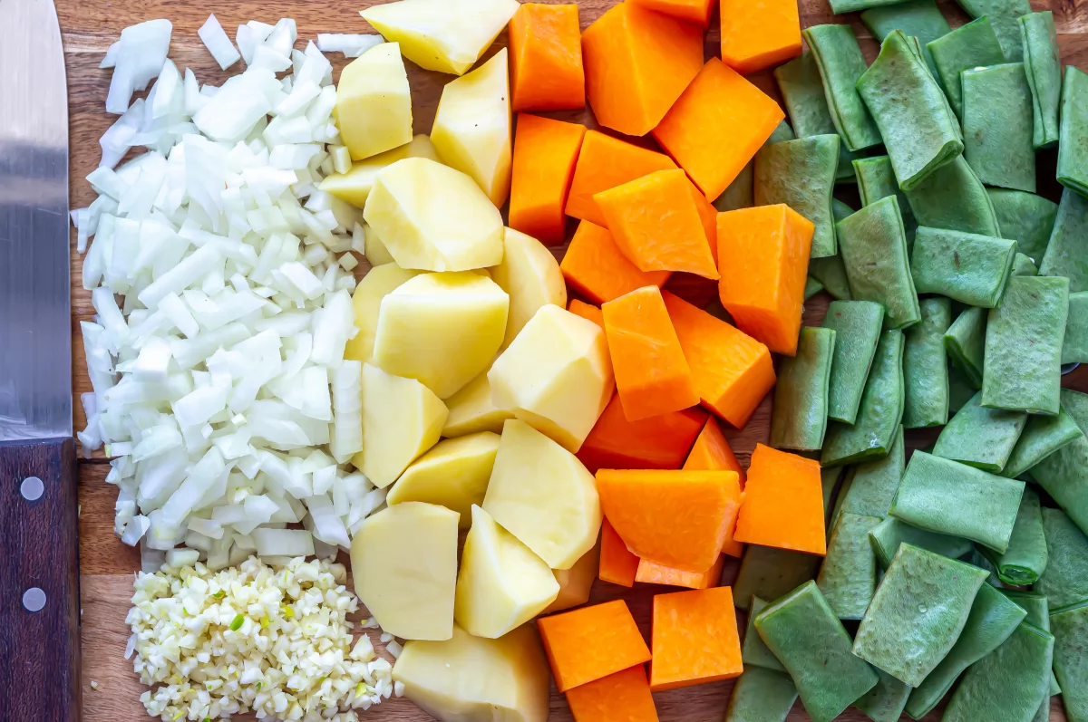 Olla gitana 2 Verduras para la olla gitana *