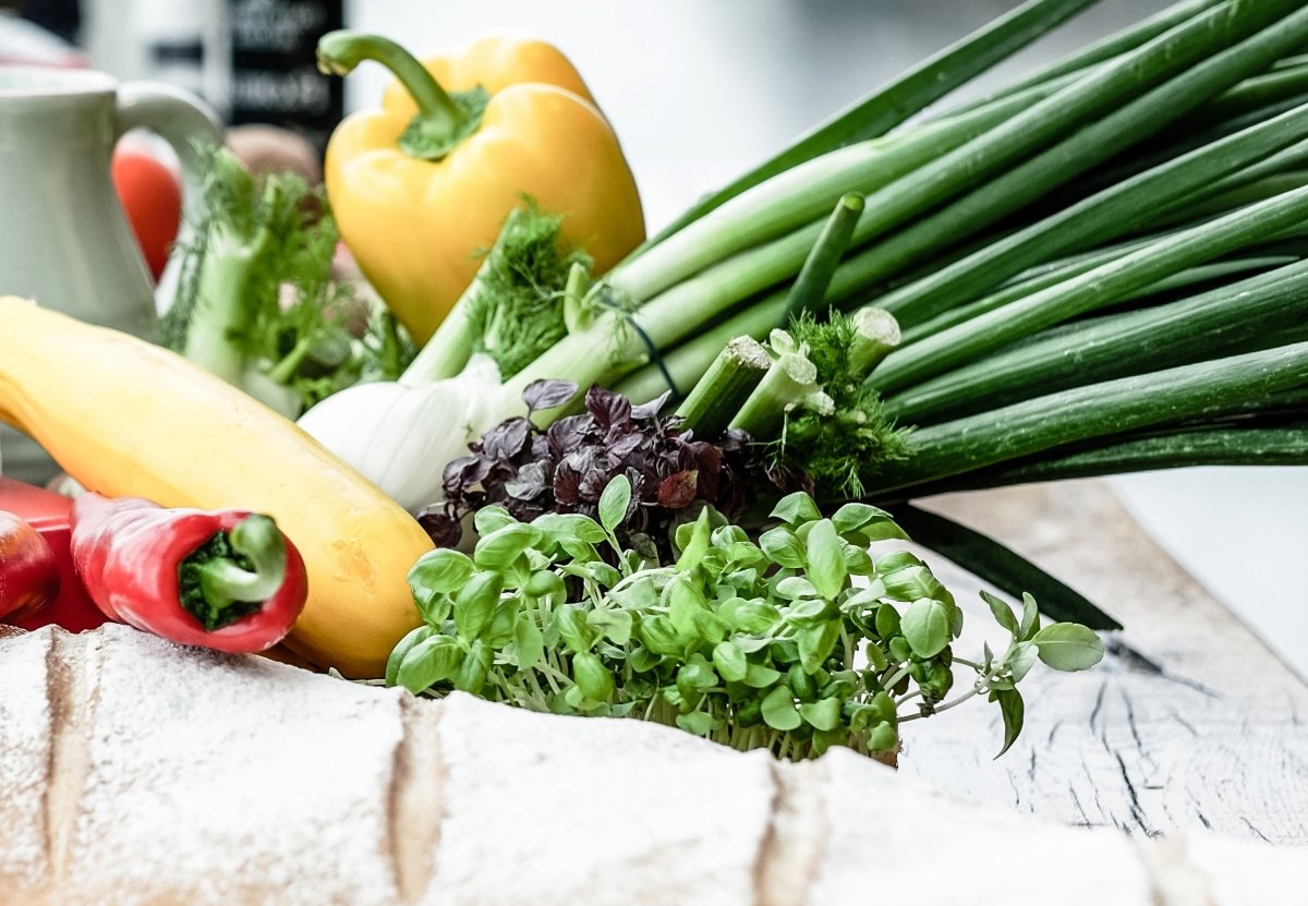 Verduras y hortalizas frescas listos para su consumo