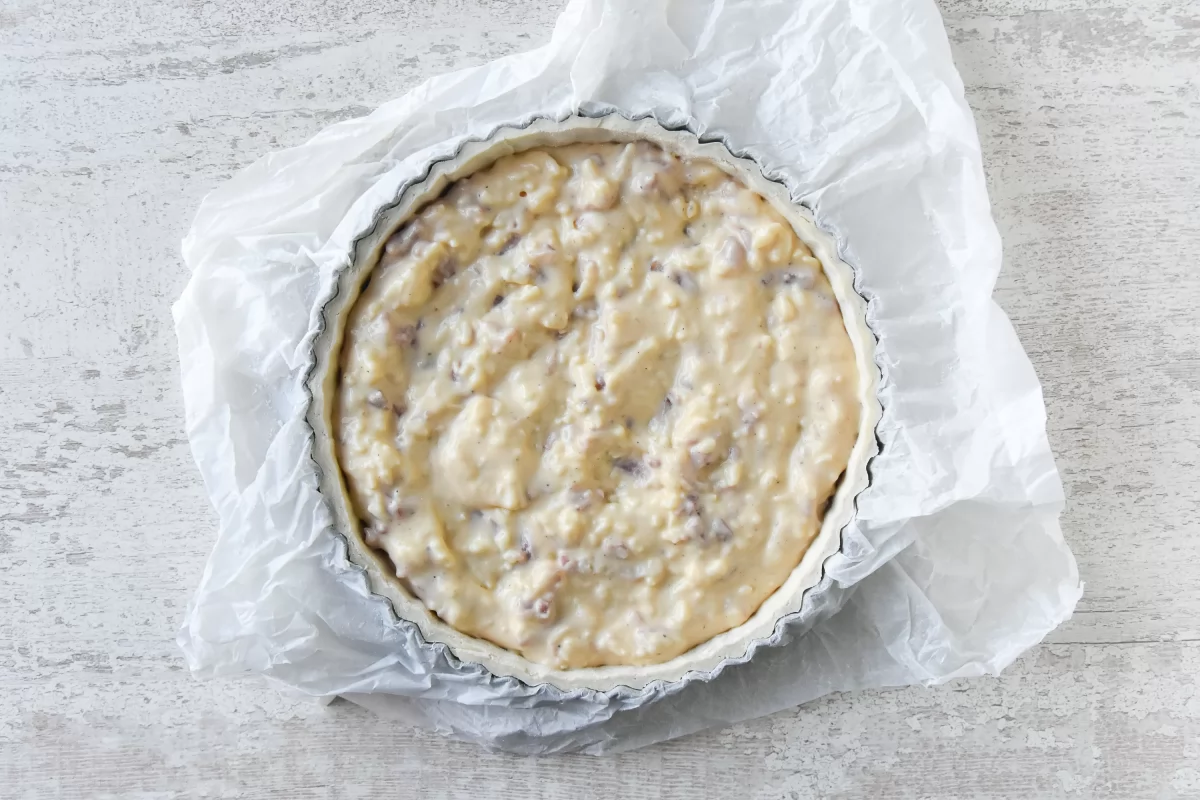 Aprende a preparar una irresistible quiche de bacon y queso que le gusta a niños y mayores 71 Merca2.es 6. Hornear