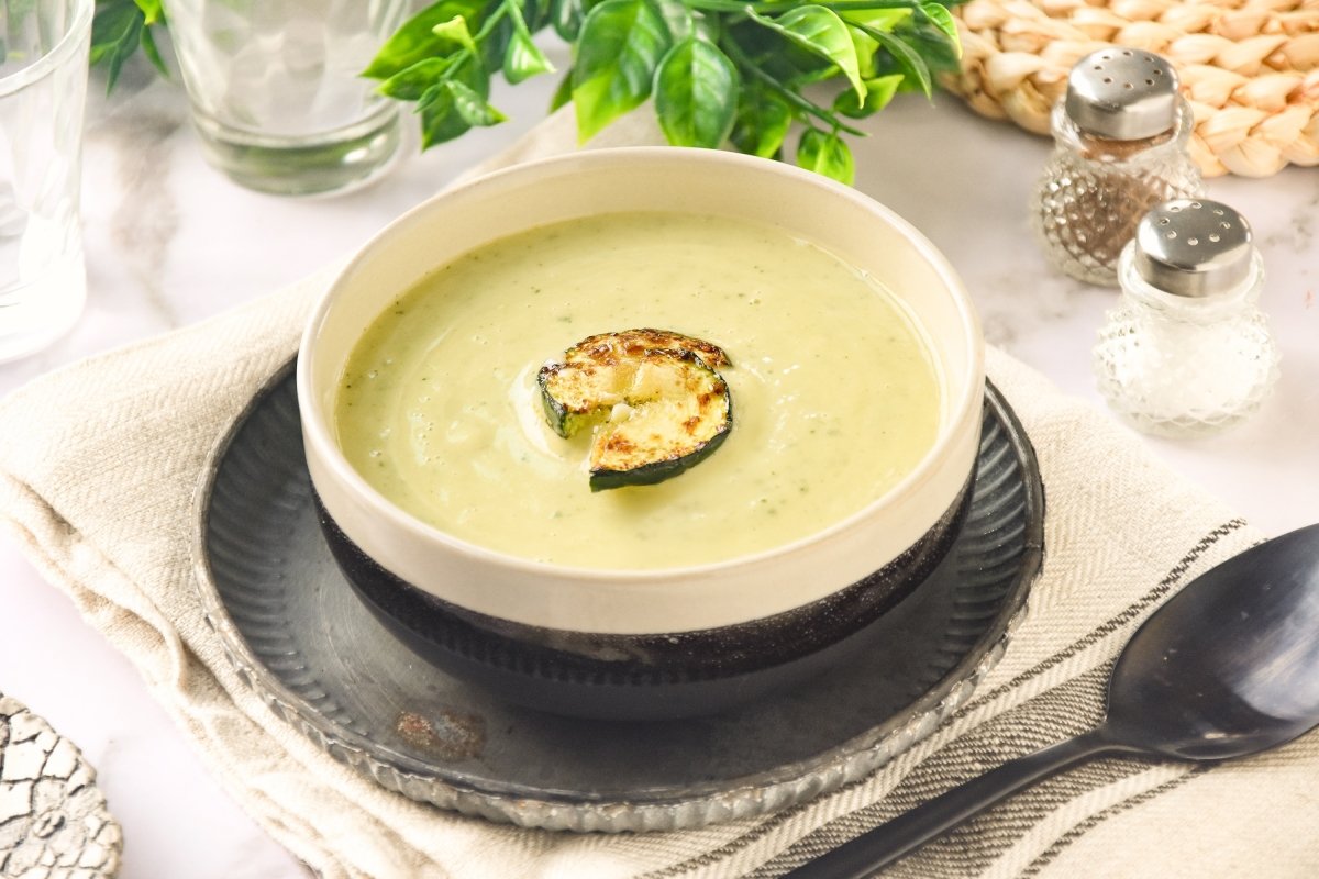 Vichyssoise de calabacín casero