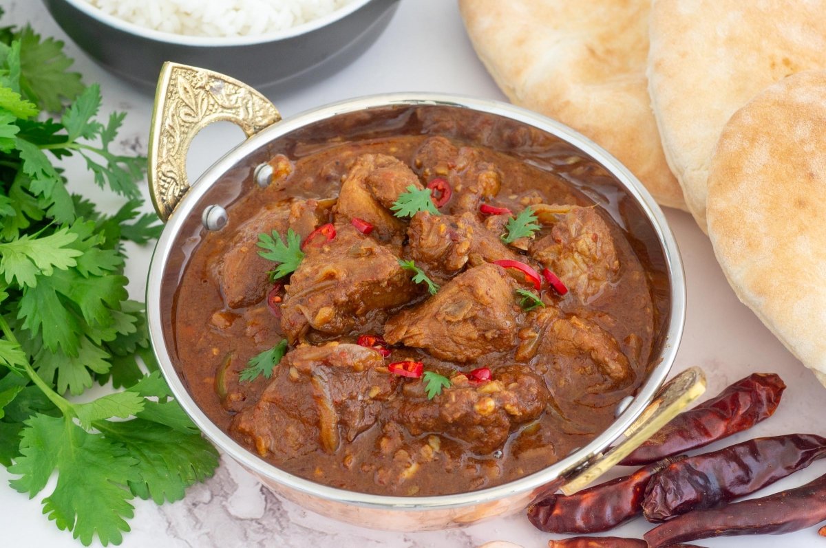 Vindaloo de cerdo