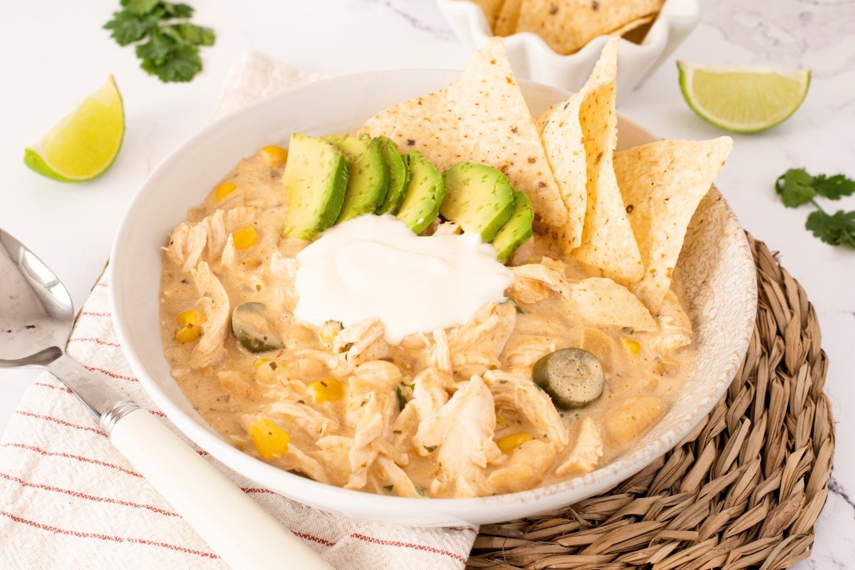 White Chicken Chili casero