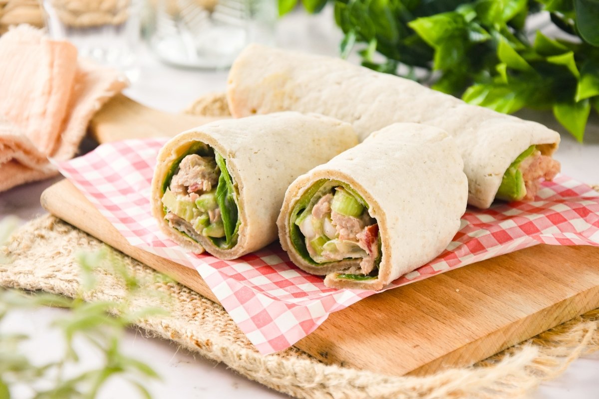 Wrap de atún listo para comer