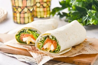 Wrap de salmón