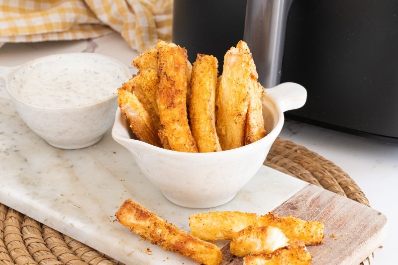 Yuca en freidora de aire