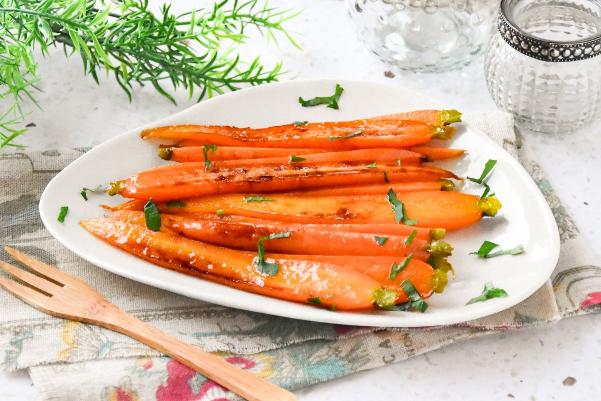 Zanahorias glaseadas caseras