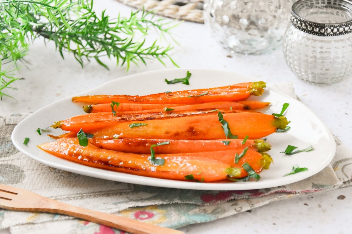 Zanahorias glaseadas