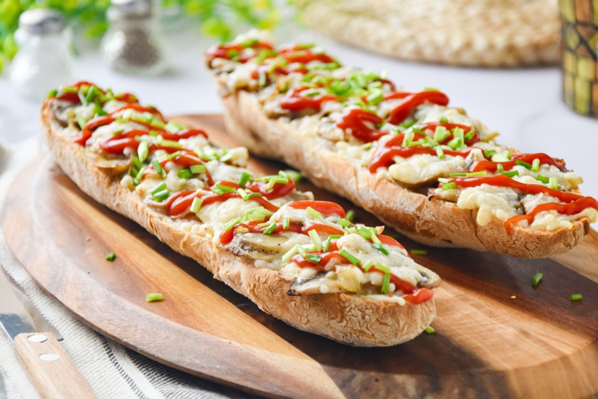 Zapiekanka listo para comer