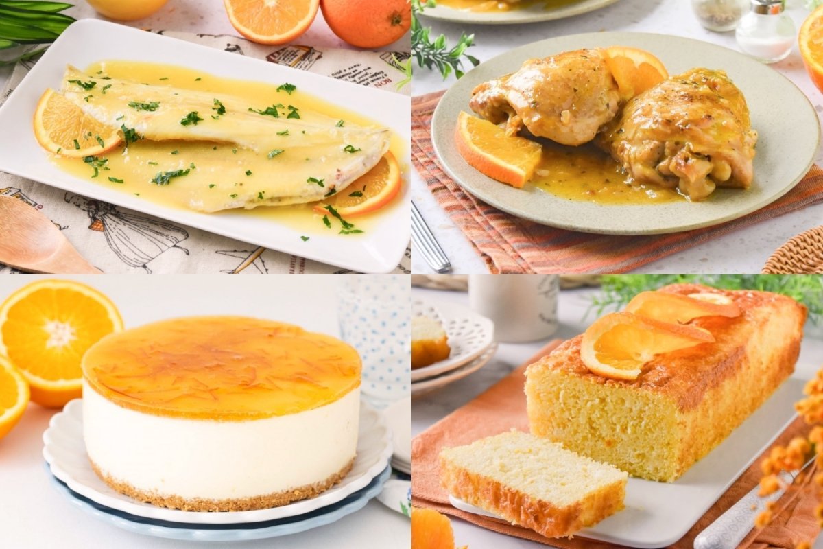 Recetas con zumo de naranja